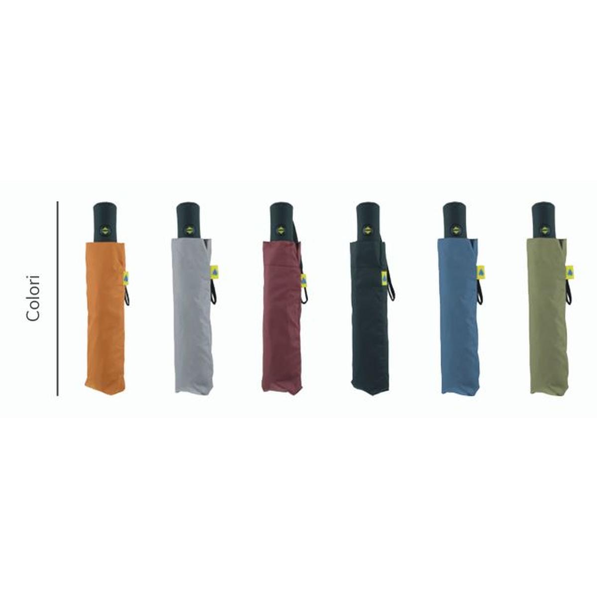 Ombrello open-close tinta unita antivento Blue Drop