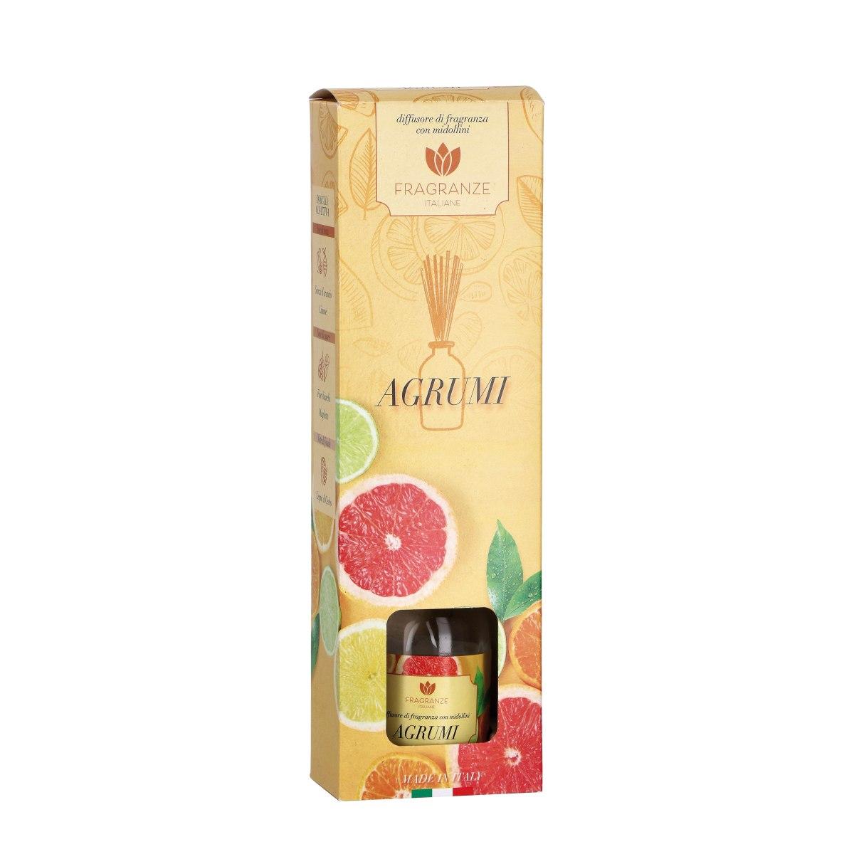 Diffusore di fragranza con midollini Agrumi 100ml