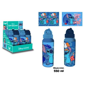 Borraccia in alluminio con cannuccia 550 ml Stitch