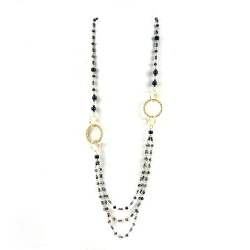 Collana donna tre catene C63