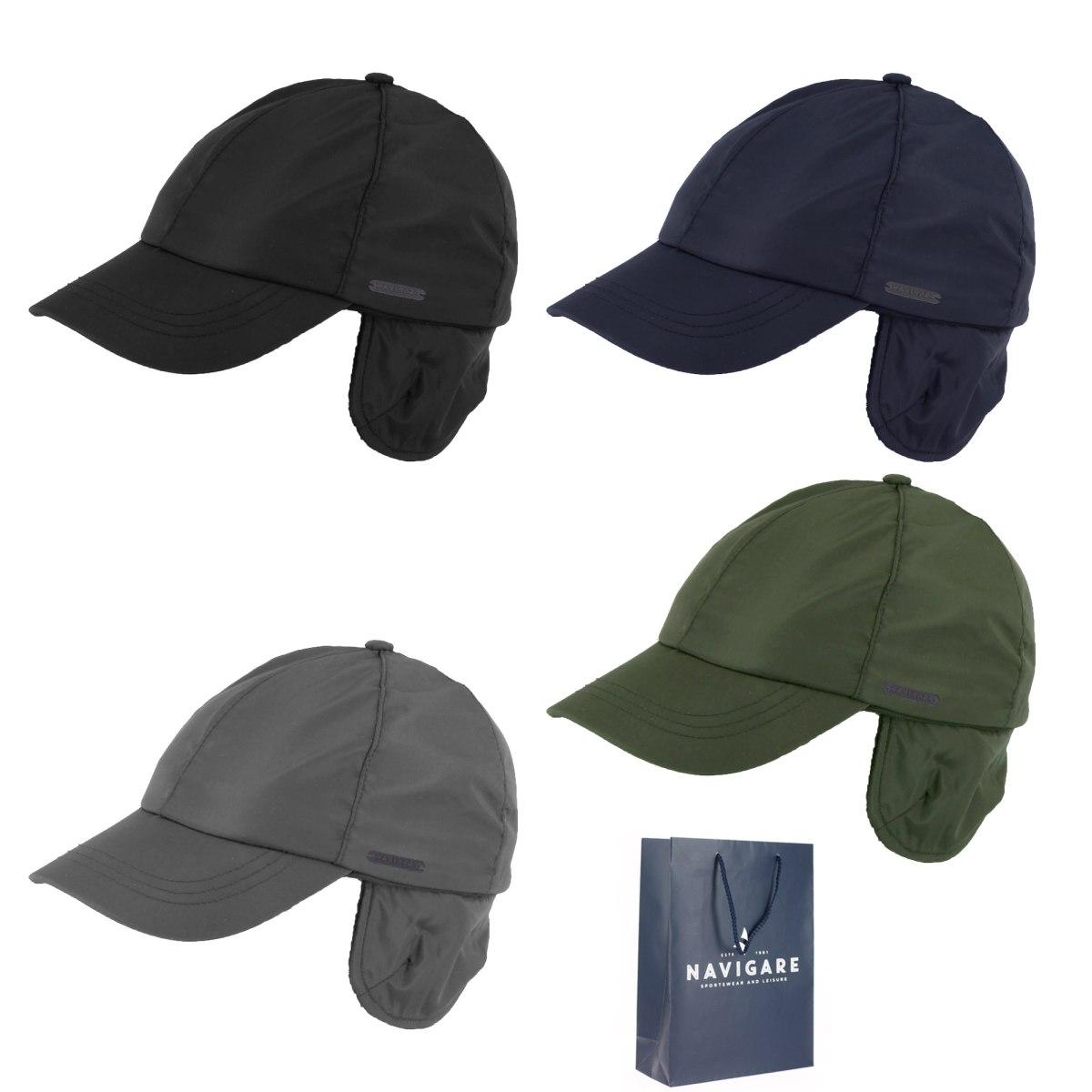 Cappello uomo in tessuto con visiera e paraorecchi Navigare