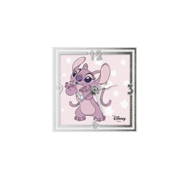 Orologio da comodino valenti disney angel 13,5x13,5 cm