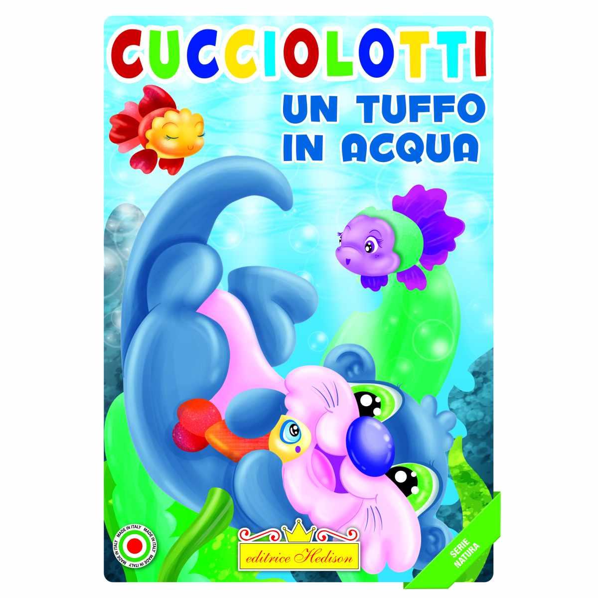Libro cucciolotti un tuffo in acqua