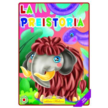 Libro da colorare La Preistoria serie colora