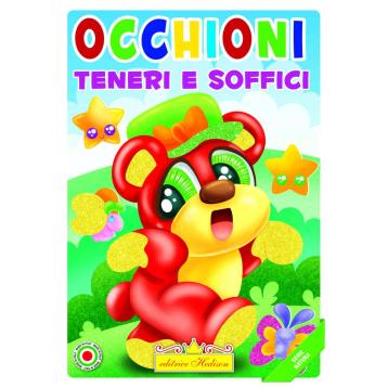 Libro da colorare Occhioni teneri e soffici serie natura