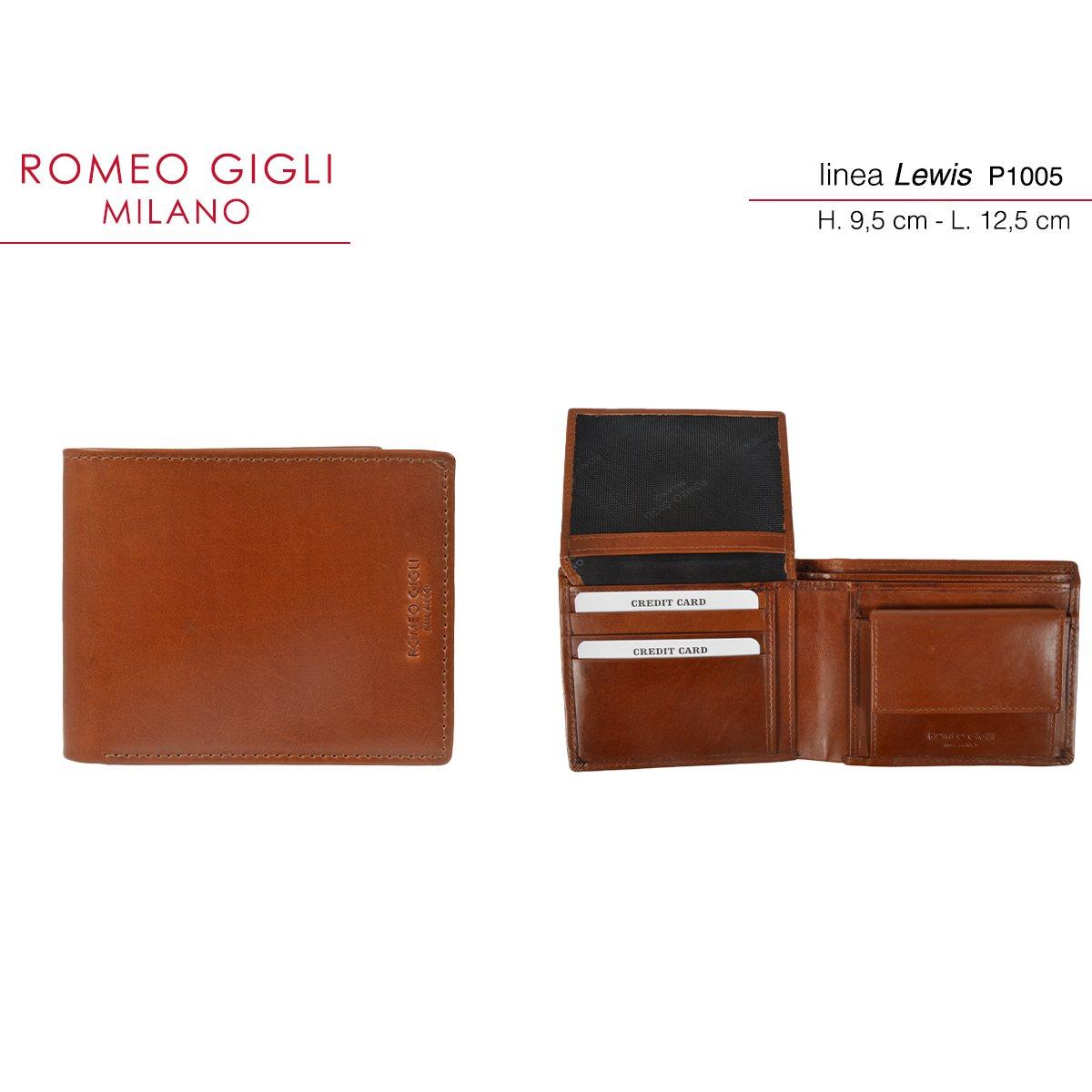 Portafogli uomo in pelle Romeo Gigli Milano