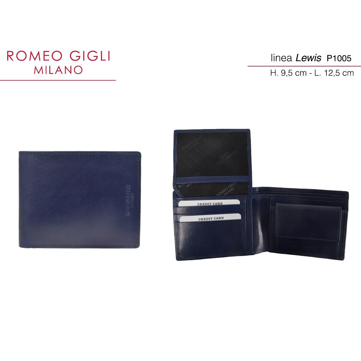 Portafogli uomo in pelle Romeo Gigli Milano