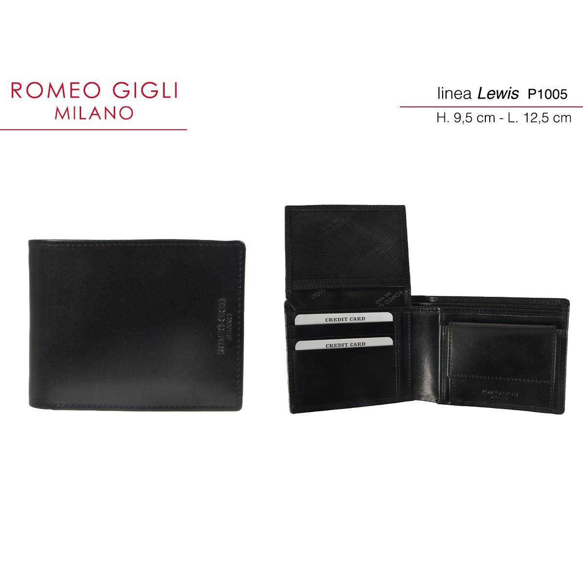 Portafogli uomo in pelle Romeo Gigli Milano