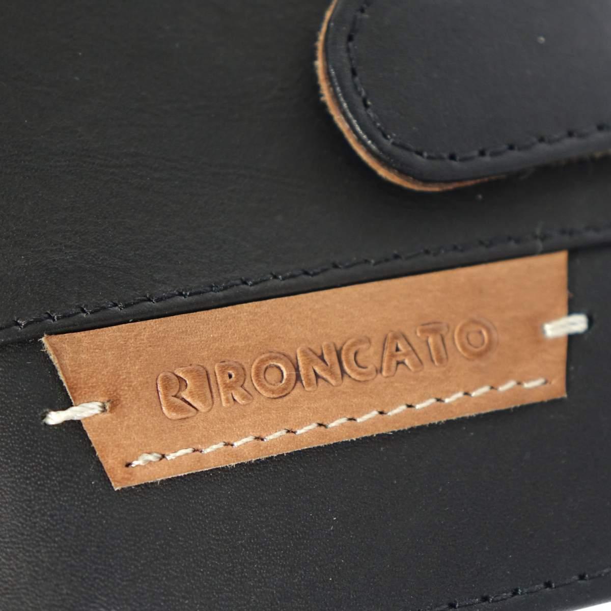 Portafogli portacarte a scatto uomo in pelle con RFID Roncato