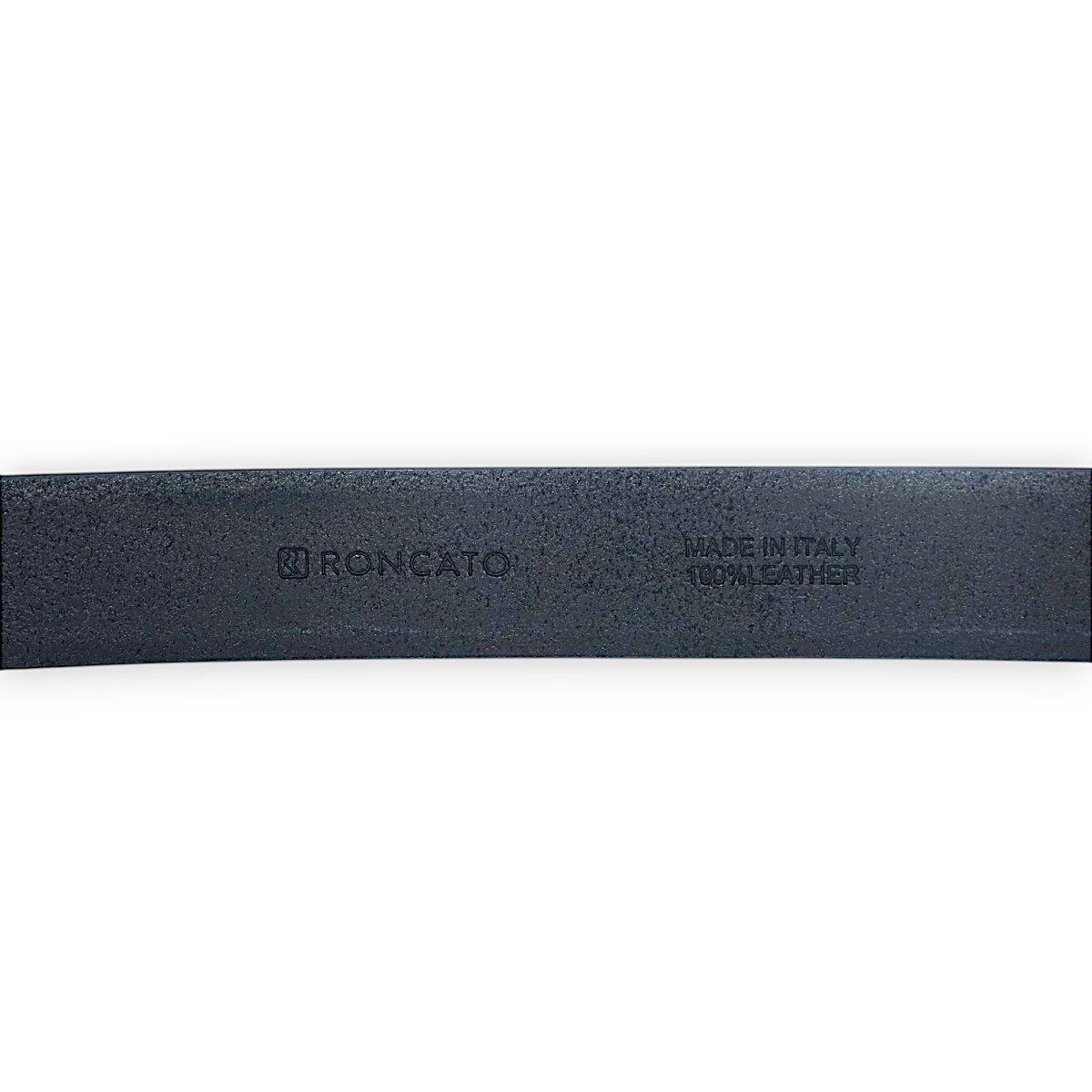 Cintura uomo Roncato in pelle Box Made in Italy