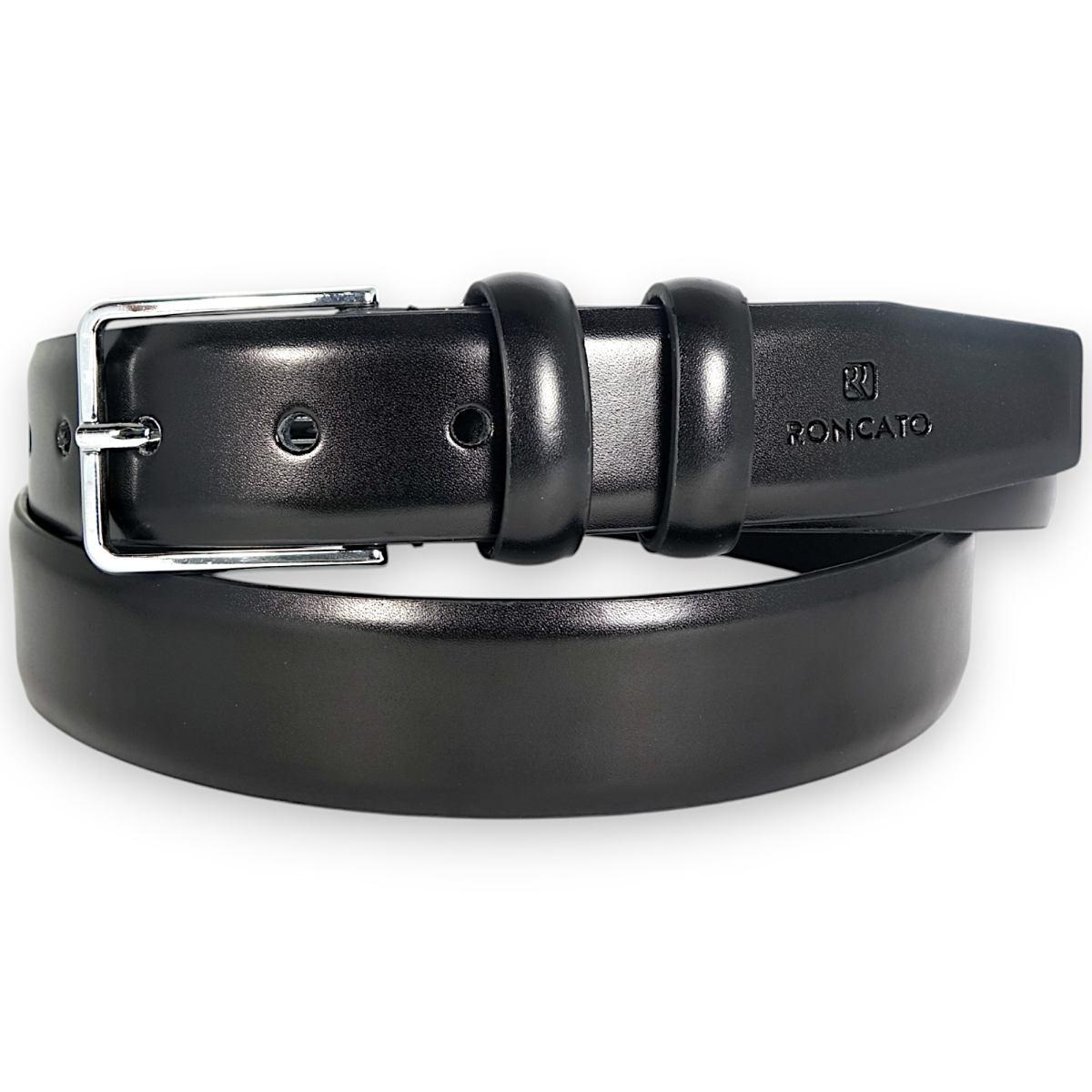 Cintura uomo Roncato in pelle Box Made in Italy
