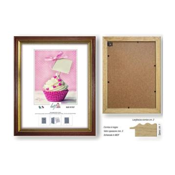 Cornice portafoto brun 18x24 cm