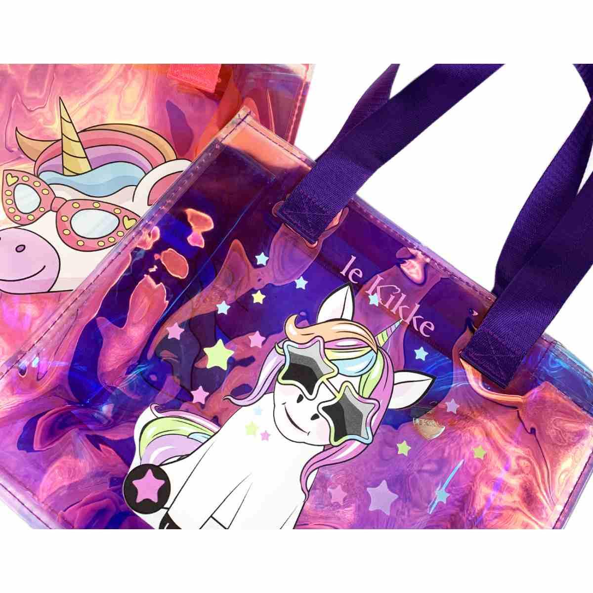 Borsetta mare bimba Le Kikke Summer Unicorns