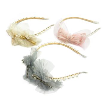 Cerchietto baby pearls le kikke