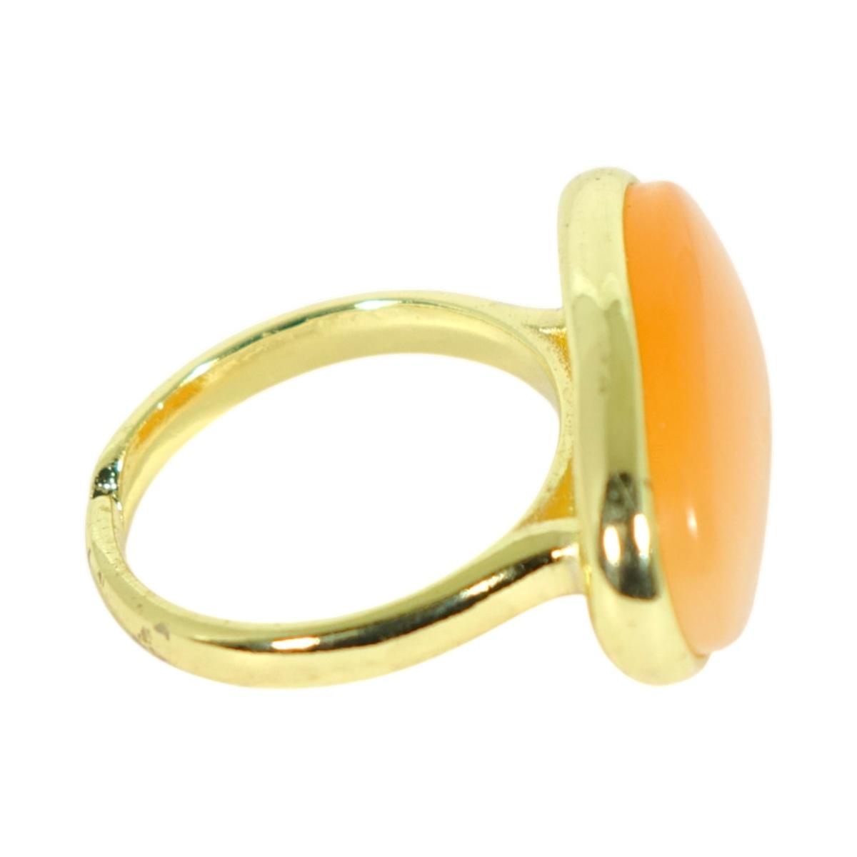 Anello regolabile liscio pietra singola