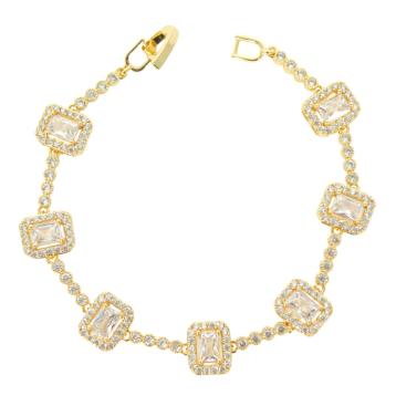 Bracciale donna di bigiotteria coreana con cristalli