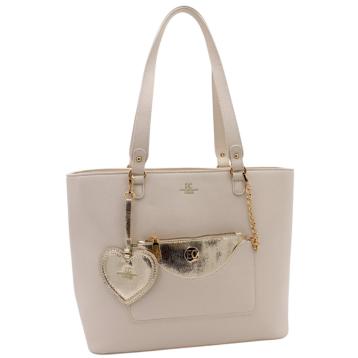 Borsa shopping donna con pochette linea Ilde Enrico Cover