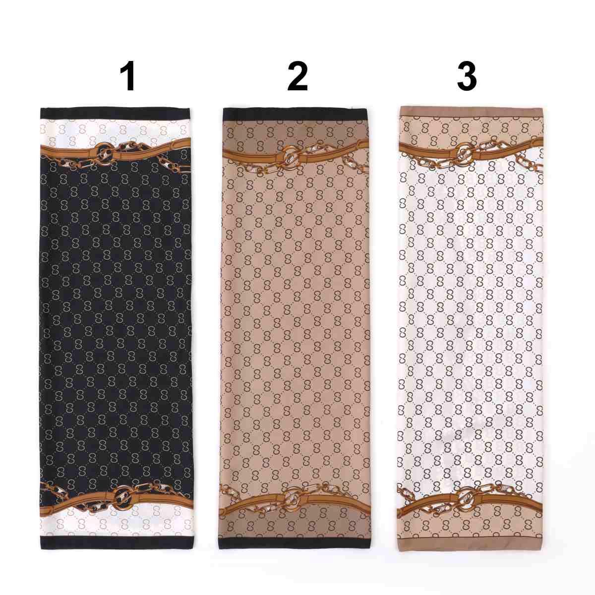 Foulard donna in seta fantasia logata Gai Mattiolo