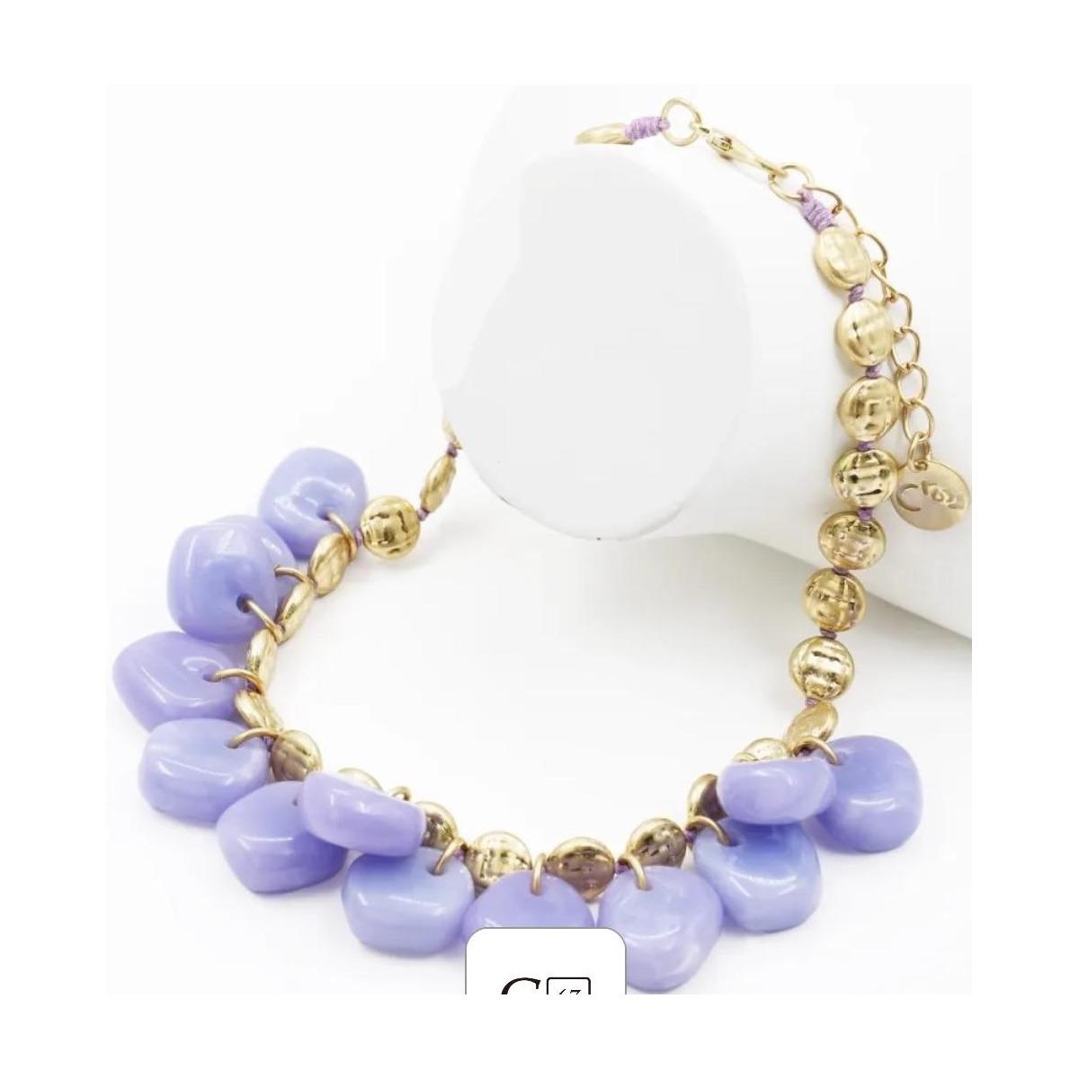 Collana donna C63 con charms in resina