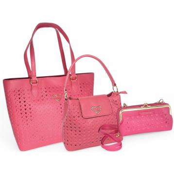 Set 3 pezzi donna NAJ-OLEARI Borsa,Borsetta e Portafogli con tracollina