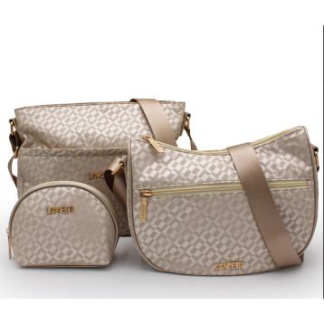 Set 3 pezzi Borsa tracolla e beauty donna Keith Lancetti