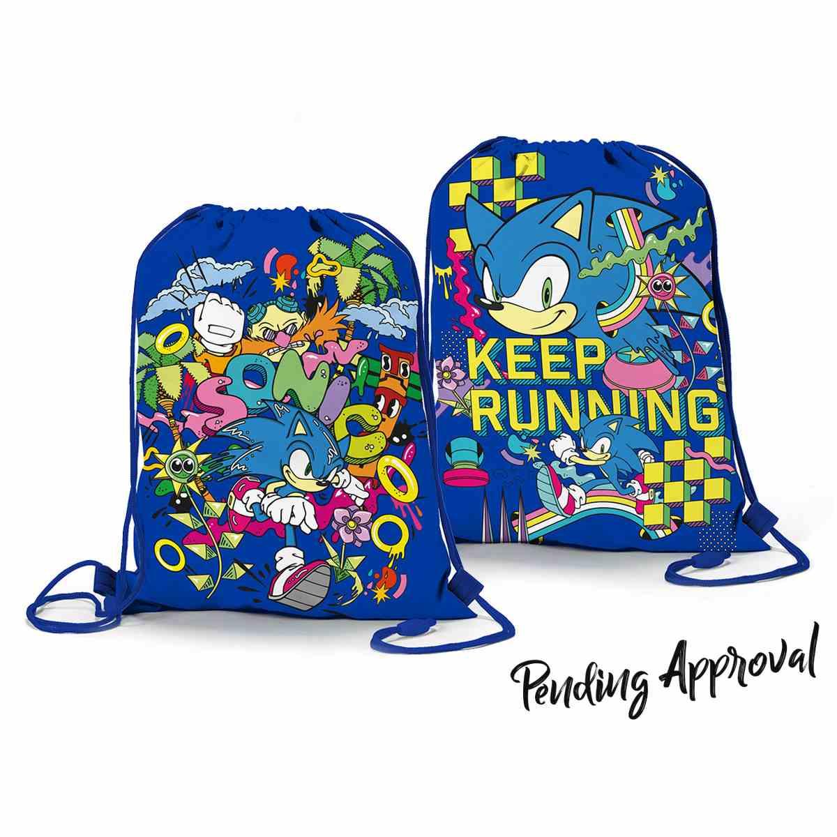 Zainetto piatto Sonic