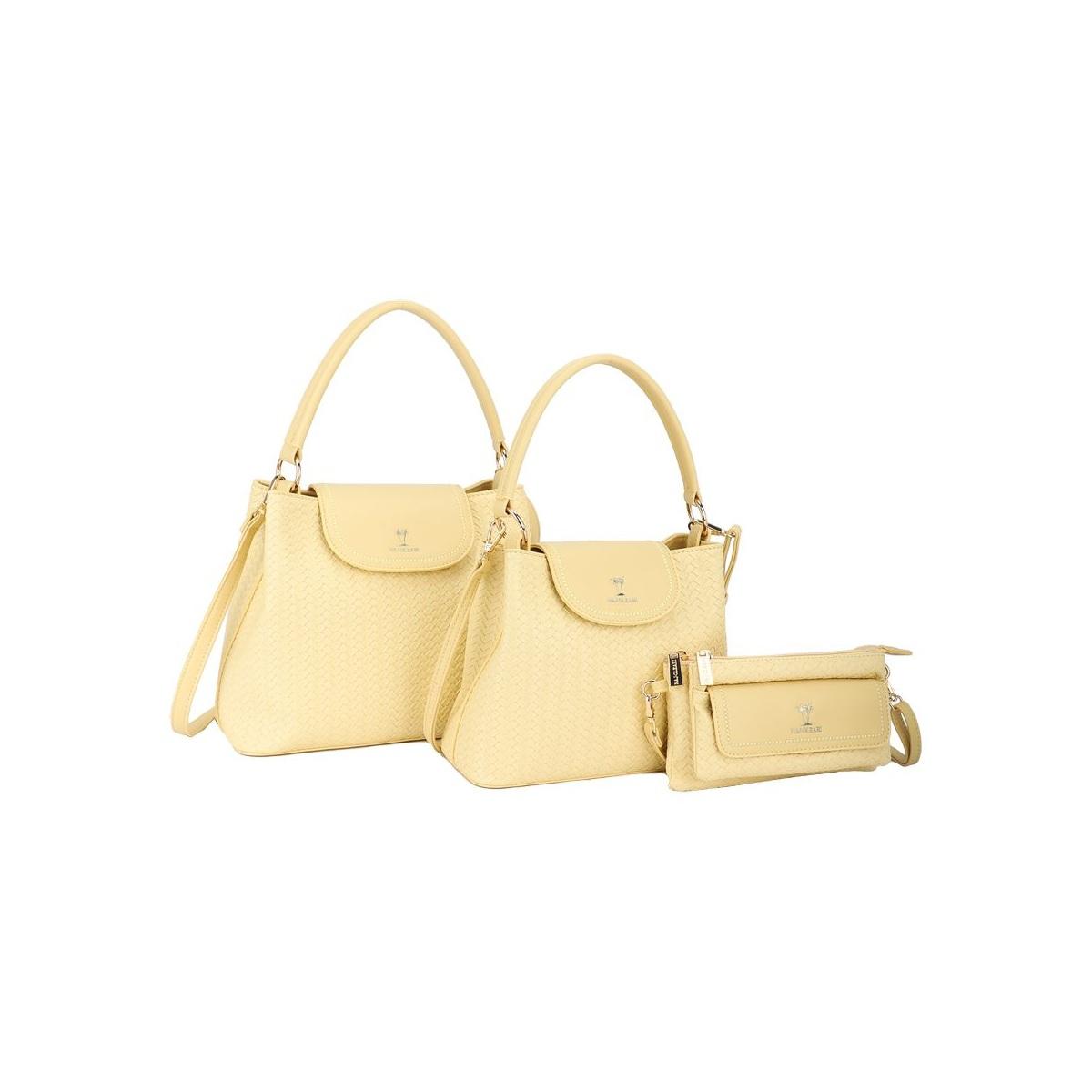 Set 3 pezzi donna, borsa borsetta e tracolla Naj-Oleari