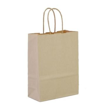 Shoppers carta porta bottiglie  H39,5X L14 X P8,5 colore avorio