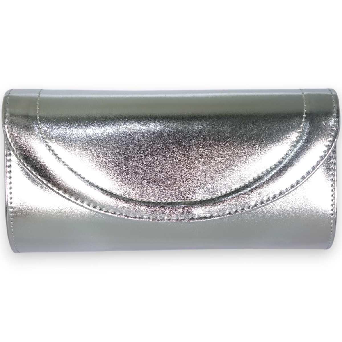 Borsa Cerimonia Michelle Moon ecopelle laminata