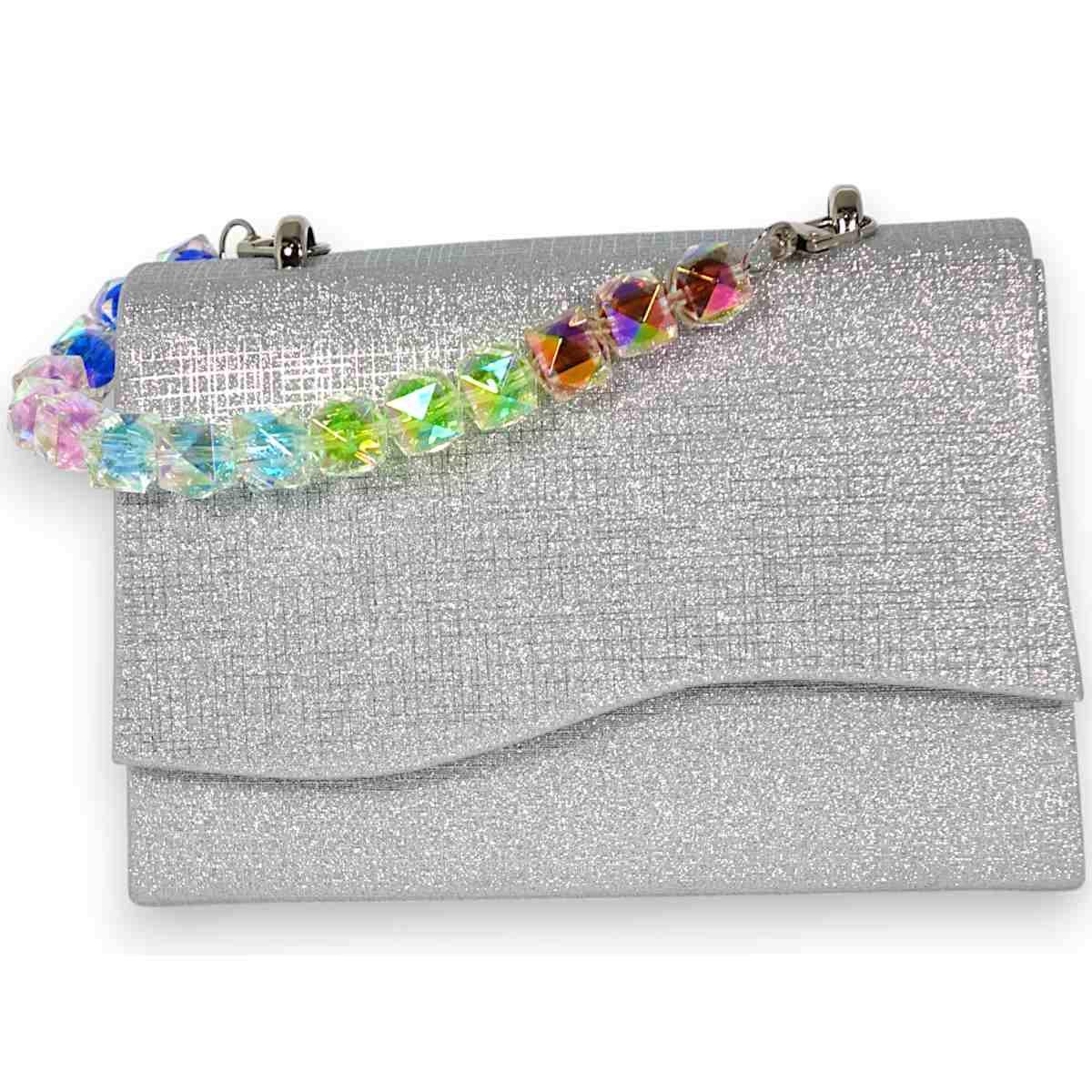 Borsa Cerimonia Michelle Moon in tessuto