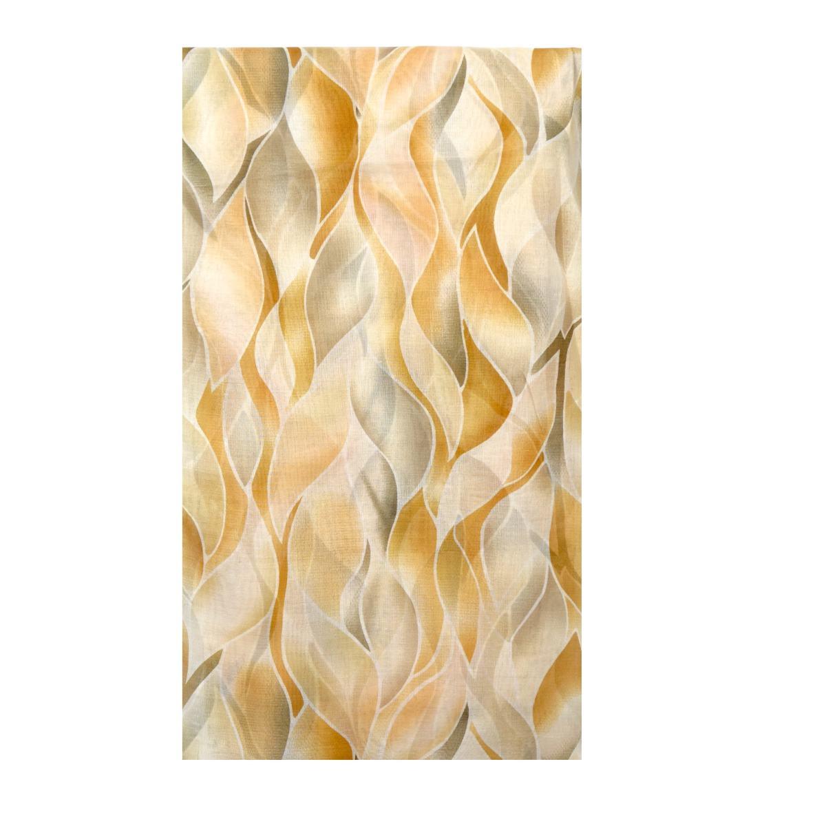 Sciarpa donna in viscosa fantasia foglie Regina Schrecker