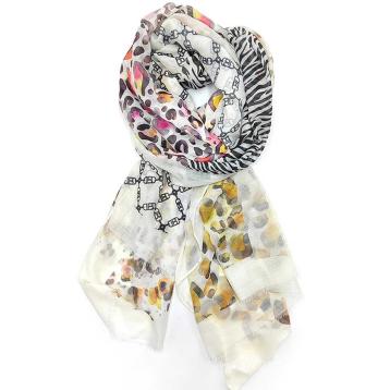 Sciarpa donna mix animalier Laura Biagiotti