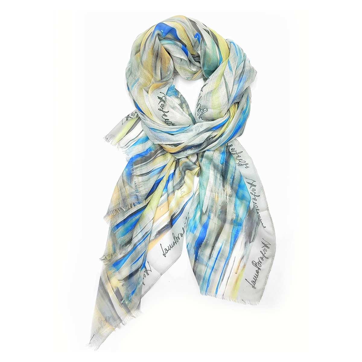 Sciarpa donna riga voile Laura Biagiotti