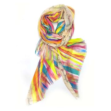 Sciarpa donna riga voile Laura Biagiotti