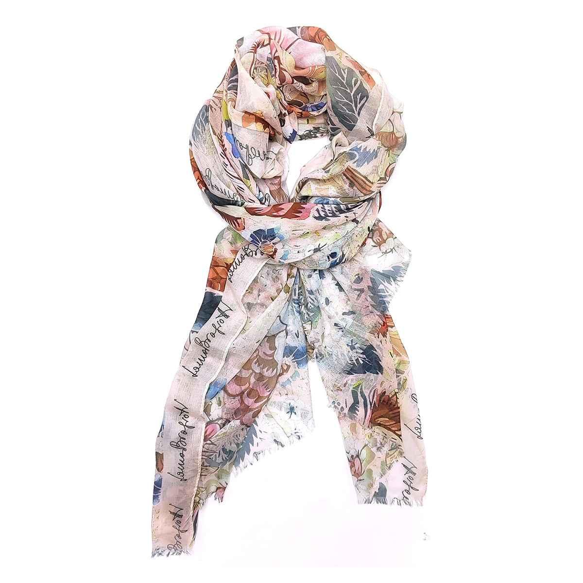 Sciarpa donna retro voille Laura Biagiotti