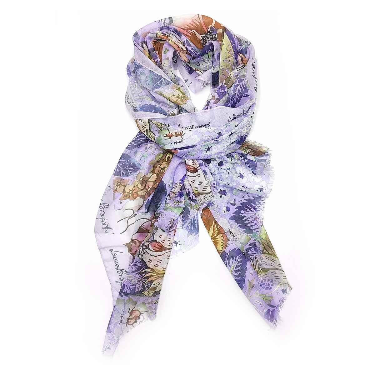 Sciarpa donna retro voille Laura Biagiotti