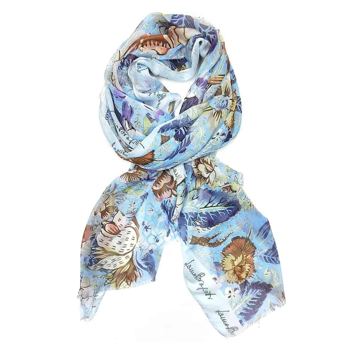 Sciarpa donna retro voille Laura Biagiotti