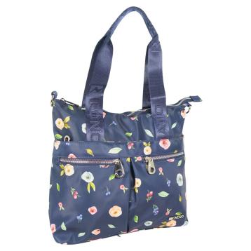 Borsa shopping donna stampa floreale in sintetico Roncato