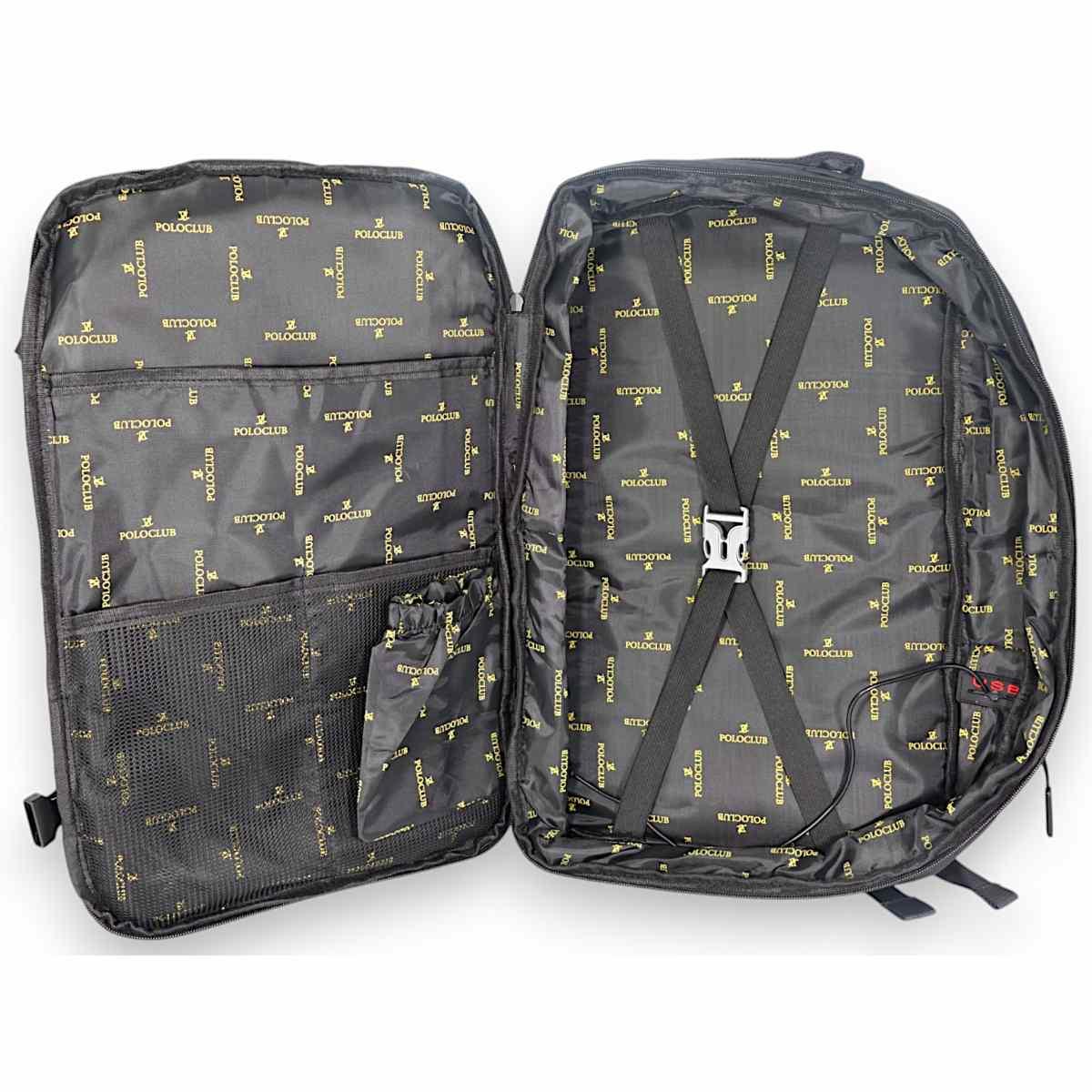 Zaino travel uomo donna Polo Club