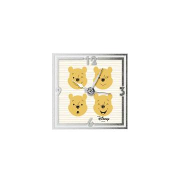 Orologio da comodino valenti disney winnie the pooh 13,5x13,5 cm