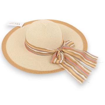 Cappello mare donna a falda larga con nastro Verve