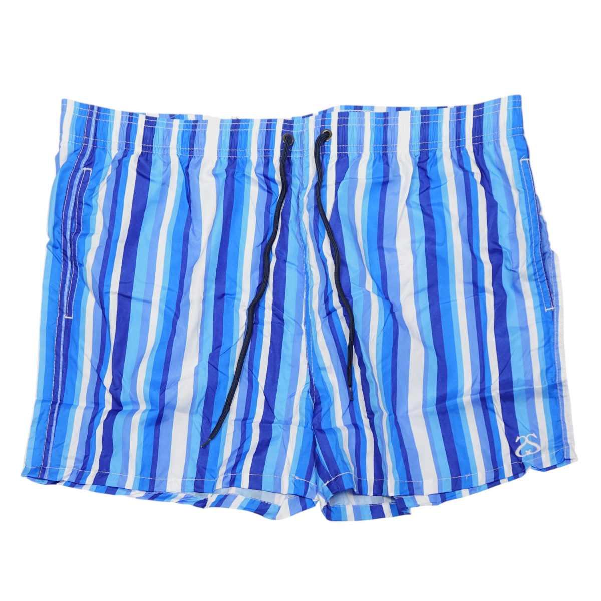 Costume da bagno uomo in poliestere a righe verticali Solo Soprani