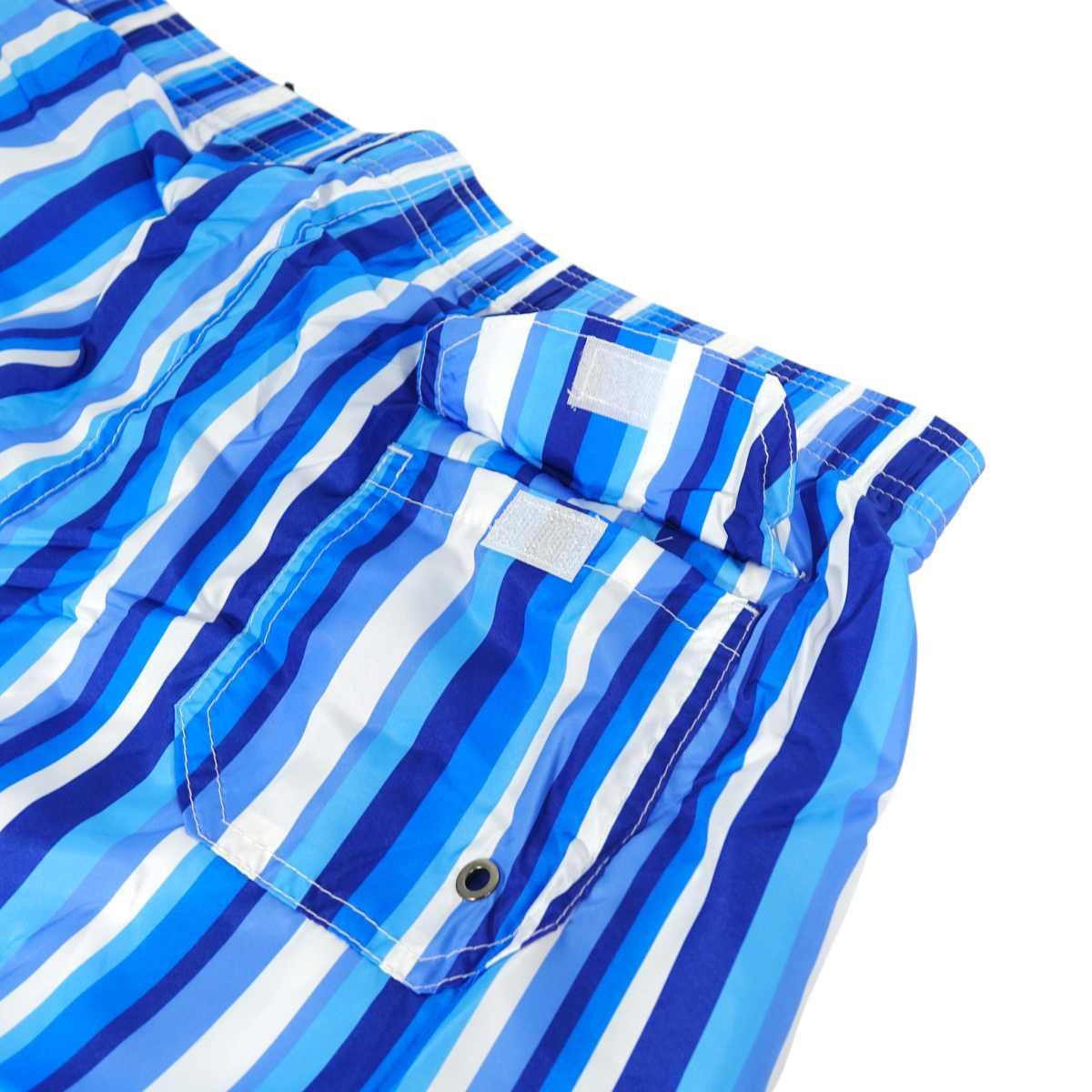 Costume da bagno uomo in poliestere a righe verticali Solo Soprani