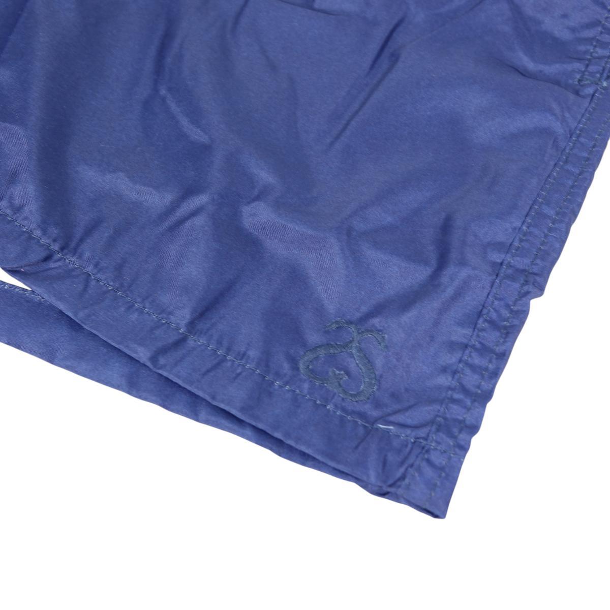Costume da bagno uomo in poliestere tinta unita navy Solo Soprani