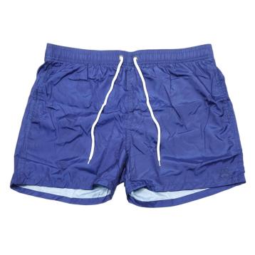 Costume da bagno uomo in poliestere tinta unita navy Solo Soprani