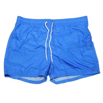 Costume da bagno uomo in poliestere tinta unita azzurro Solo Soprani