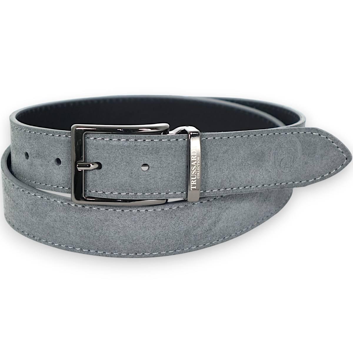 Cintura uomo in camoscio Trussardi Collection