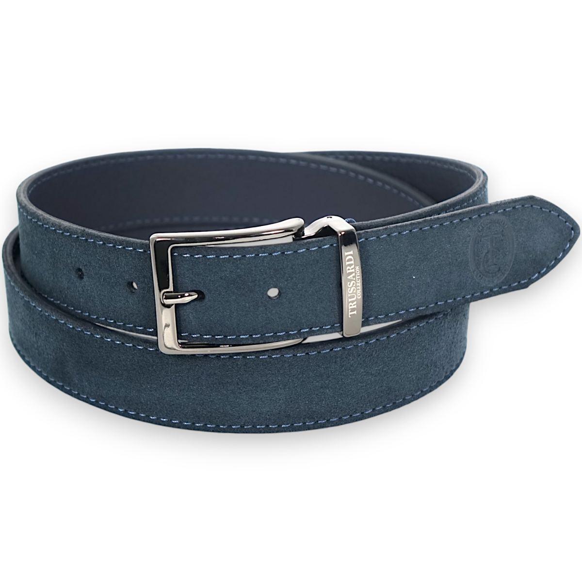 Cintura uomo in camoscio Trussardi Collection