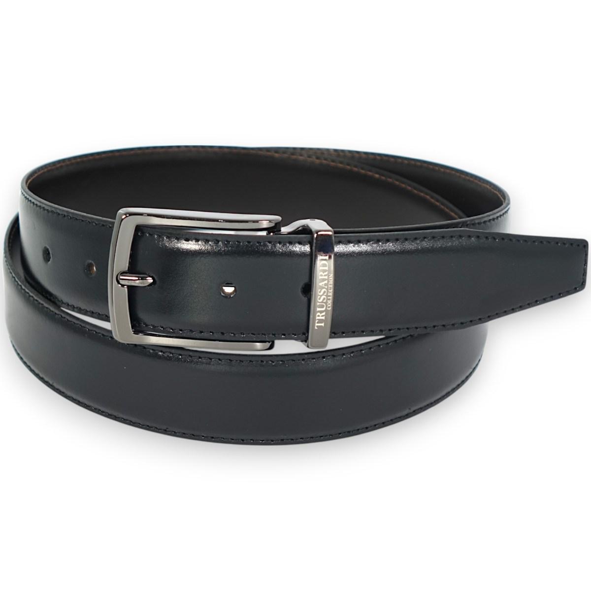 Cintura uomo double face Trussardi Collection