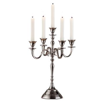 Candeliere in metallo Wilden 5 fiamme d29 x h40 cm